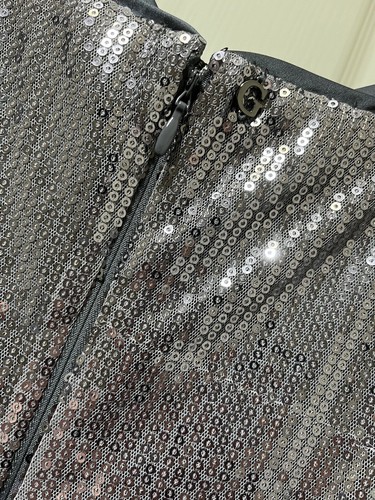 GUESS grey sequin minidress - Picture 5 of 15