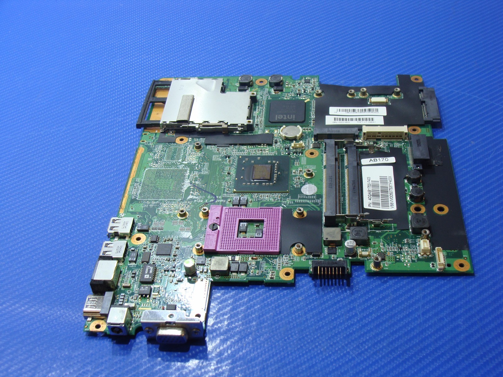 Genuine Gateway W350i 14.1" Laptop Intel Motherboard 40gab1700 Core 2