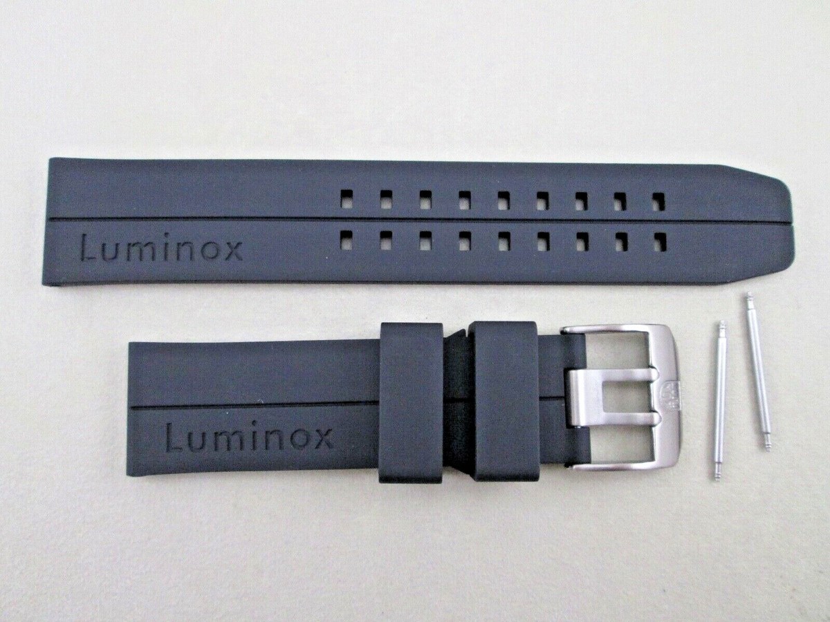 Genuine Luminox Series 6400 6401 EVO F-117 Nighthawk black PU