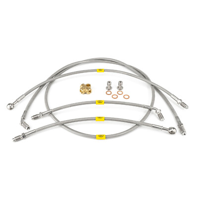 ABS Delete HEL Brake Lines Hoses For Nissan Skyline R34 GTT GTR