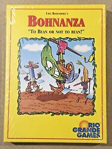 New Sealed BOHNANZA Card Game /"To Bean or not to Bean!/" Rio Grande Games