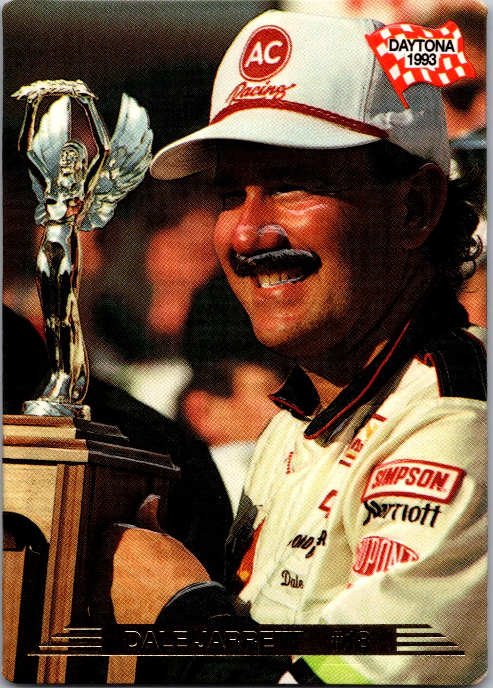 1993 Action Packed #90 Dale Jarrett