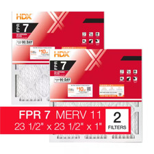 23.5 In. X 23.5 In. X 1 In. Allergen plus Pleated Air Filter FPR 7, MERV 11 2-P