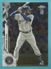 2020 Topps Chrome Ben Baller Baseball Lorenzo Cain Milwaukee Brewers #153