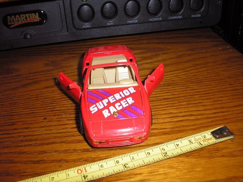 Nice 1/32 Vintage 4 3/4" Porsche 944 Roadster Convertible w/ Pull Back Action - Picture 4 of 5