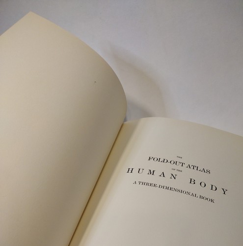 Fold Out Human Body Illustrated 1984 Book Alfred Mason Amadon Bonanza - Picture 5 of 16