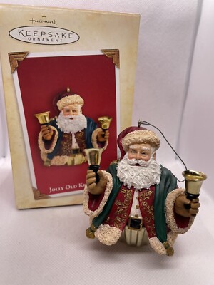 2004 Hallmark Keepsake Jolly Old Kris Jingle Ornament Santa Claus NEW