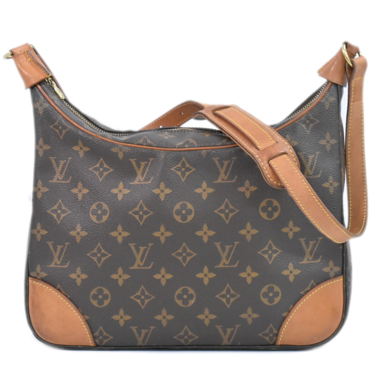 Louis Vuitton Boulogne 30 M51265 Monogram Canvas Shoulder Bag 