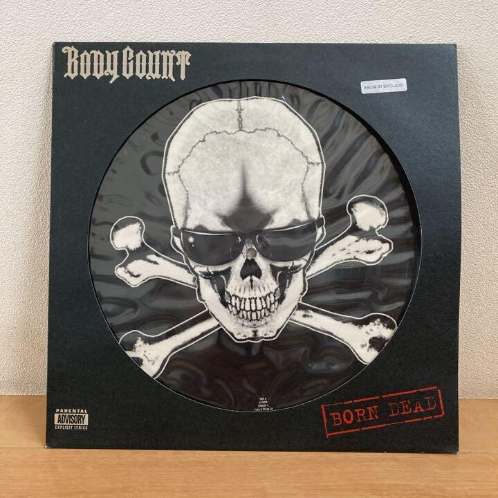 Body Count / Born Dead Picture Disc Vinyl 1994 UK Original Rhyme