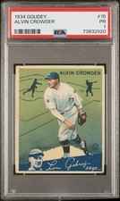 1934 Goudey Baseball Cards 62