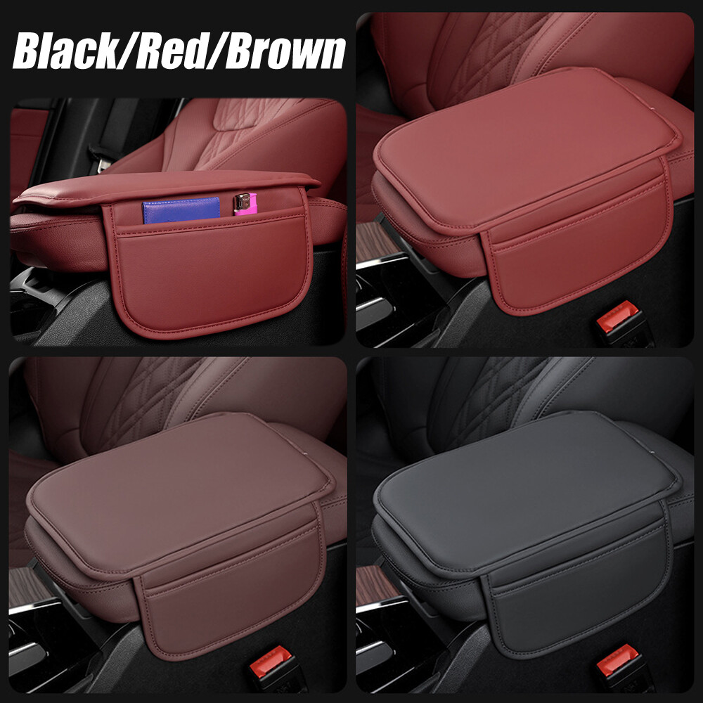 1pc Car Armrest Cushion Cover Arm Rest Box Pad Protector Accessories 20*30.5cm