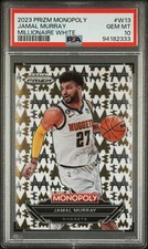 2023 PANINI PRIZM MONOPOLY MILLIONAIRE WHITE W13 JAMAL MURRAY PSA 10 MINT