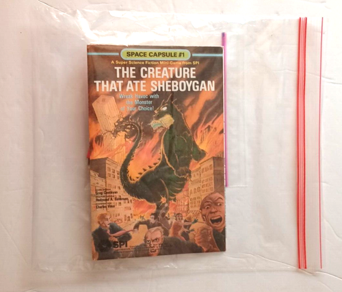 SPI The Creature That Ate Sheboygan Space Capsule #1 Zip Bag Verified Complete - Picture 9 of 9