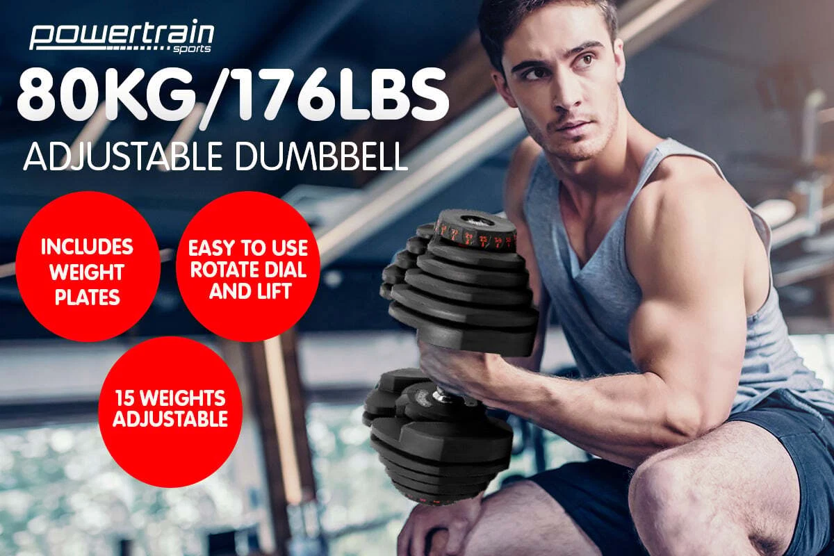 80kg adjustable dumbbell set new arrivals