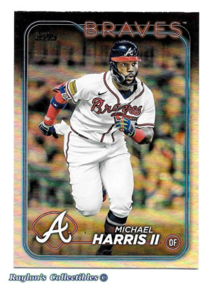   2024 ~ Topps Rainbow Foil #243 ~ Michael Harris II ~ Braves ~ NmMt=8
