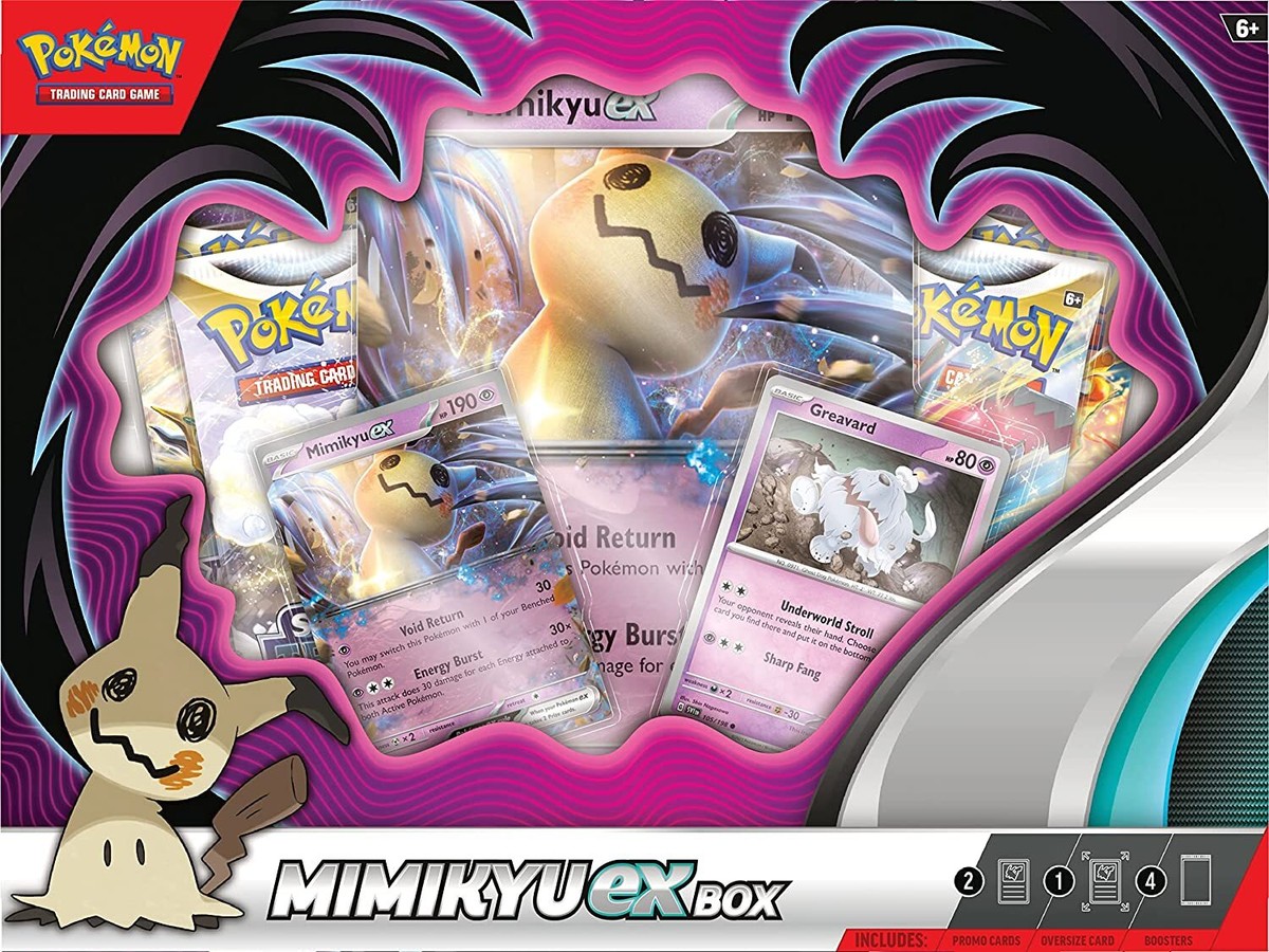 Pokemon TCG: Mimikyu ex Collection Box 820650872181| eBay