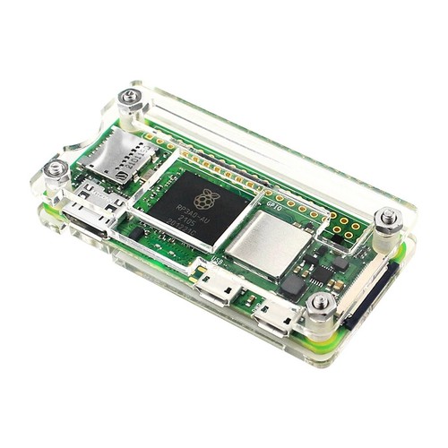 Raspberry Pi Zero 2 W Boîtier Acrylique Coque Transparente avec Dissipateur Chaleur Aluminium - Photo 16/24