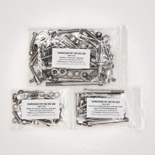 KAWASAKI W1 W2 W3 650 1965-1975 Kit viti brugola inox motore completo 