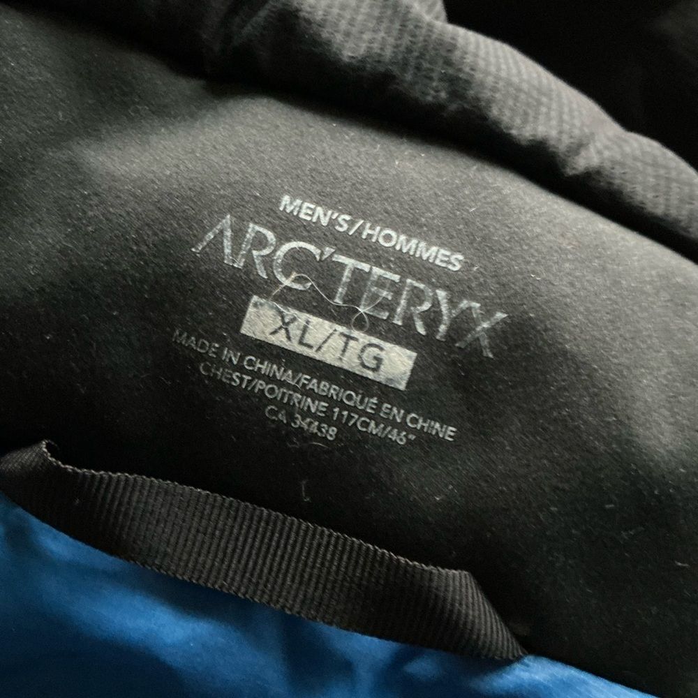 Piumino fissile Arc'teryx