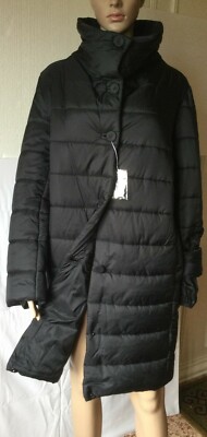 Wattierter Mantel MAX&Co. by Max Mara Woman, Farbe schwarz, Gr. IT 50 DE 46 US 16 GB 18
