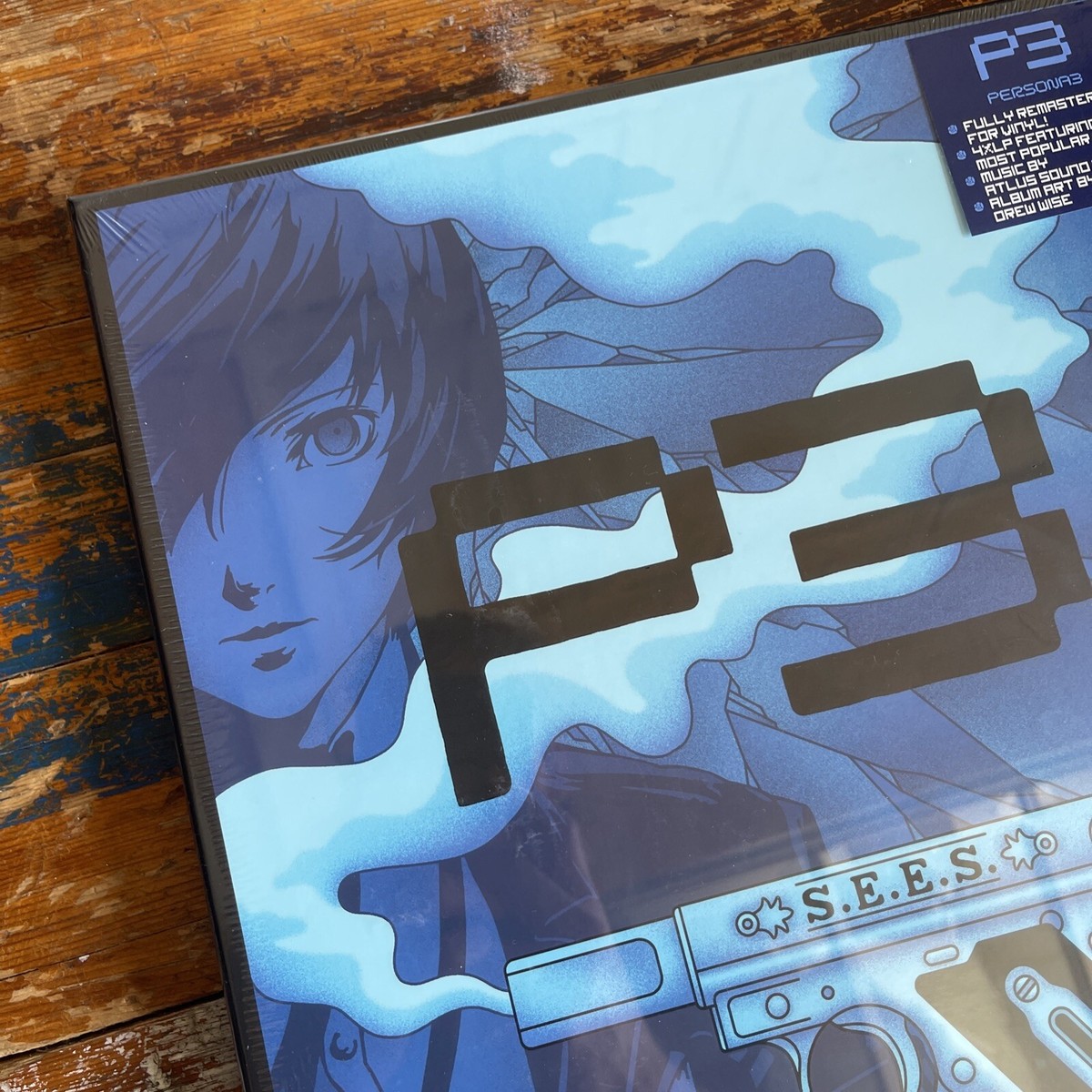 ARP 3rd A’LIVE DVDBOX I+II Persona 3 Video Game Soundtrack Vinyl 4xLP Box Set Atlus