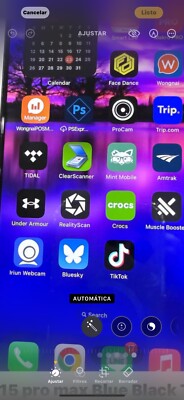 iphone 15 pro max Con  La Application De Tik Tok
