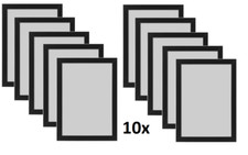 ☑️10 Stück Set IKEA FISKBO SCHWARZ 21x30cm Rahmen Neu☑️