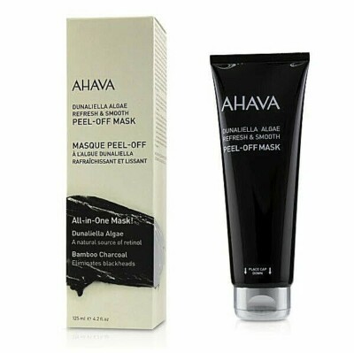 AHAVA Dunaliella Algae Refresh & Smooth ALL In One MASK Bamboo Charcoal 4.2oz