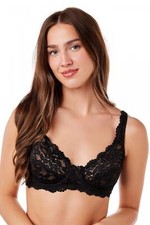 Camille Women's Classic Underwired Floral Lace Bra Comfortable Ladies Innerwear
