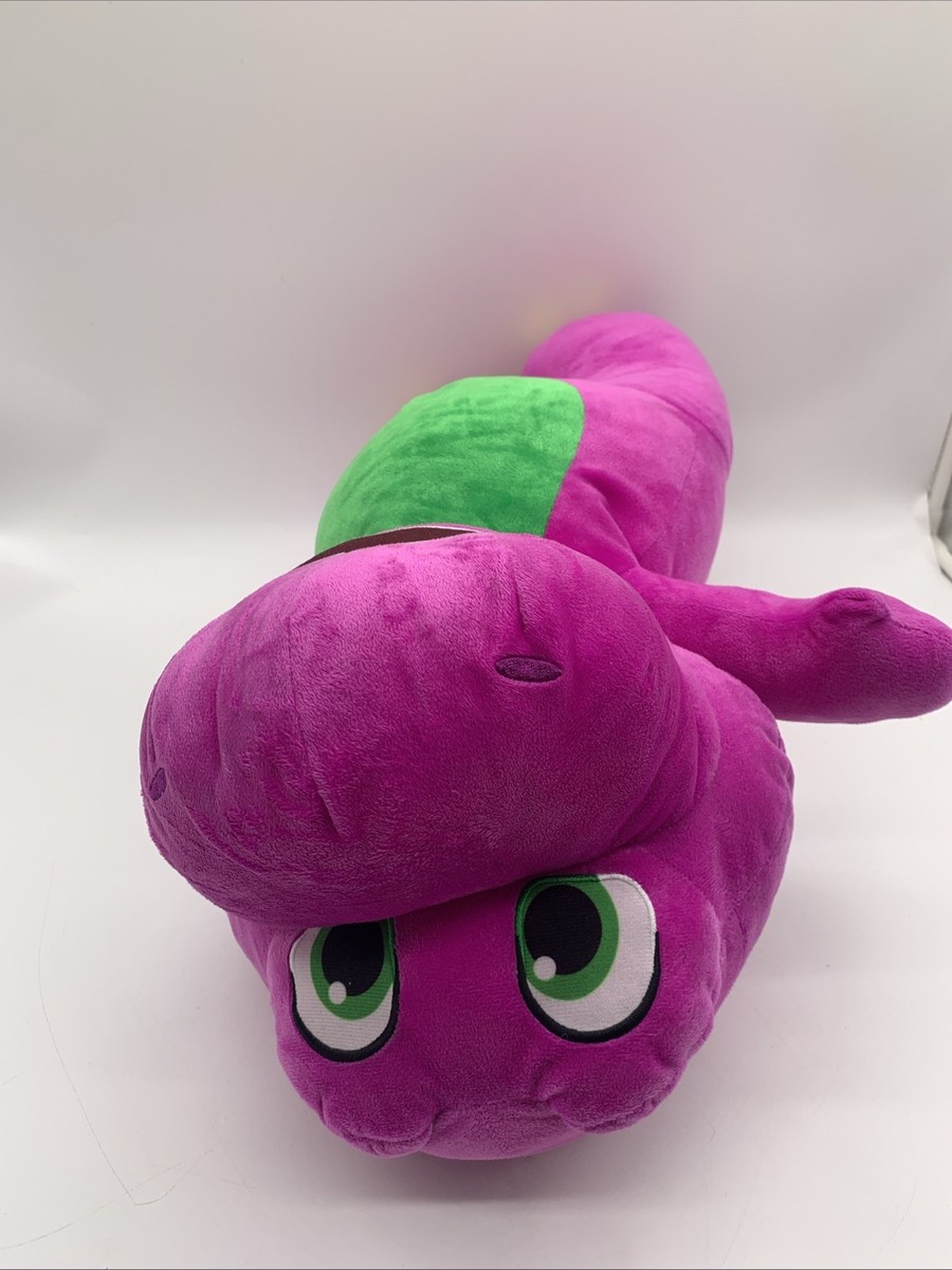 Fisher-Price Barney's World Jumbo Barney 26inch Plush Large Scale