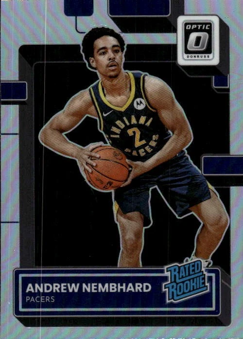 2022-23 Donruss Optic Andrew Nembhard #230 Holo Indiana Pacers 21F