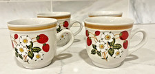 Vintage Strawberries N Cream Stoneware Japan ...