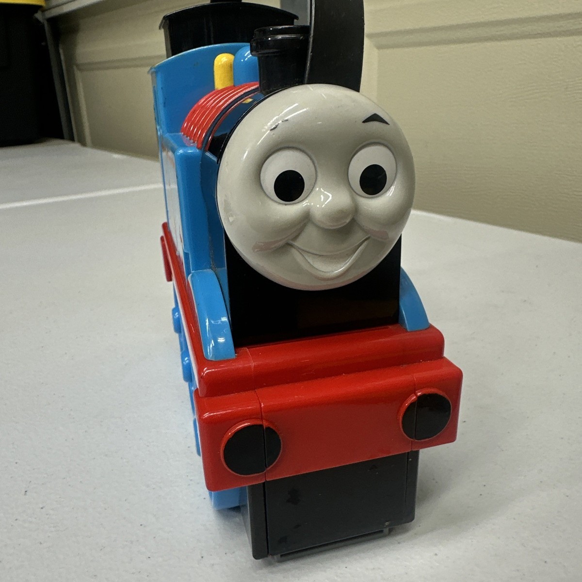 Old Thomas &Thomas 『XL 904』保証書付き Thomas & Friends Train Carry Case Storage Box #1 Handle Vintage