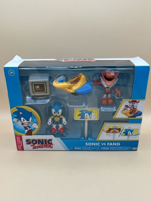 #ad Jakks Sonic the Hedgehog Sonic Vs Fang Diorama 2.5quot; Figure Classic Playset $16.99