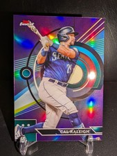 2023 Topps Finest Cal Raleigh Purple Refractor /250