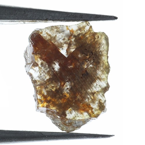 Slice Translucent 0.83 Ct 7.92X6.42X1.41   Natural Rough Loose Diamond Lot - Picture 1 of 2