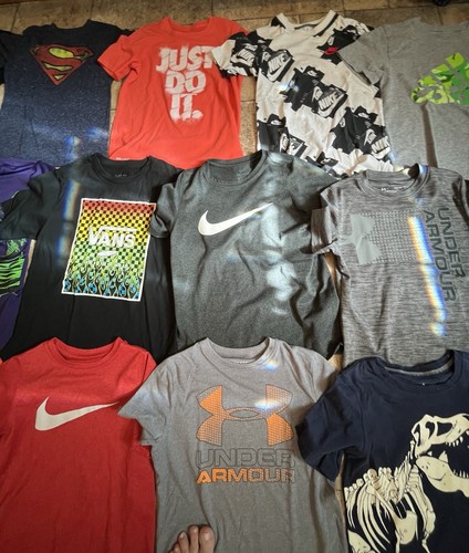 Huge Lot Boys Size Small Clothes Shirts Pants Swim Nike~Under Armour~TCP~Carters - Picture 10 of 22