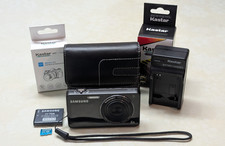 Samsung ST700 Digital Camera HDMI Dual Screen - 16.1MP, Charger, Battery, 64GB