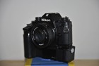 Nikon EM 35mm SLR Film Camera Body w/50mm F/1.8 E Lens BOKEH & MD-14 Motor Drive — photo 7
