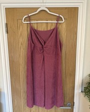 Knot Detail Shein Dress Size 3XL Plus Size Pink Summer Dress