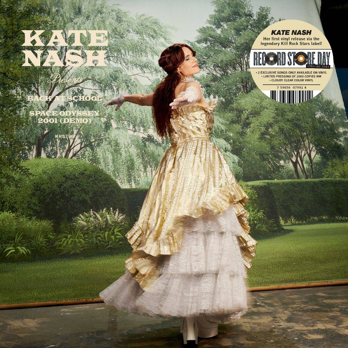 Kate Nash | Back At School / Space Odyssey 2001 (demo) - Rsd 2024