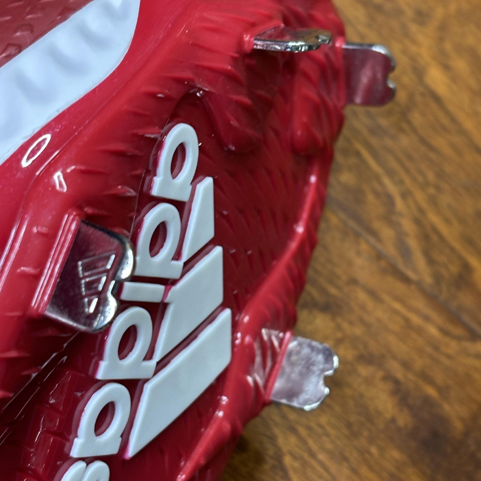 adidas Icon V Bounce Baseball Cleats Shoes Mens Size 16 Black Red Metal G28254 thumbnail 17