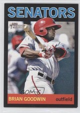 2013 Topps Heritage Minor League Edition Black 17/96 Brian Goodwin #219 0b5