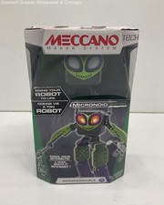 Versiegelt NEU Meccano Tech Mikronoid Schalter Roboter Vorbau Spielzeug