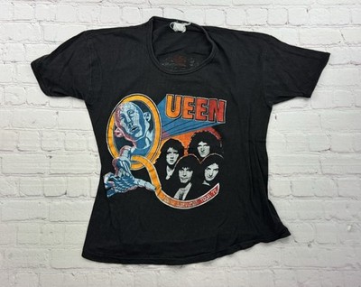 1977 VINTAGE 70s QUEEN (THE BAND) NORTH AMERICAN TOUR CONCERT T
