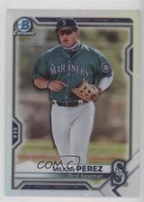 2021 Bowman Draft Chrome Refractor Milkar Perez #BDC-117 19fi