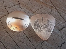 Bronze memorial guitar pick with stand - grief gift - memorial gift - sympathy