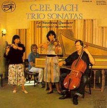 Trio Sonatas/C.P.E.Bach von Nouveau Quatuor | CD | Zustand sehr gut