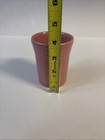Fiesta Rose Pink Juice Tumbler Fiestaware Homer Laughlin USA Tumbler Glass — photo 5