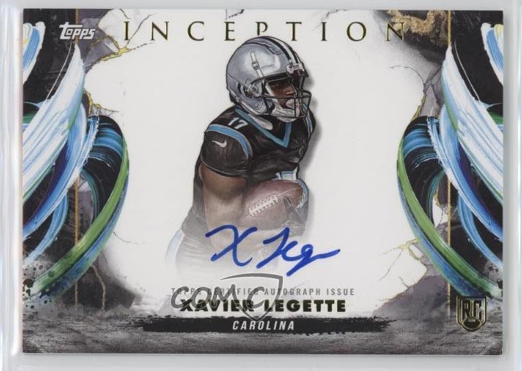 2024 Topps Inception Rookie Auto Variations Xavier Legette #RAV-XL Auto RC 16wc